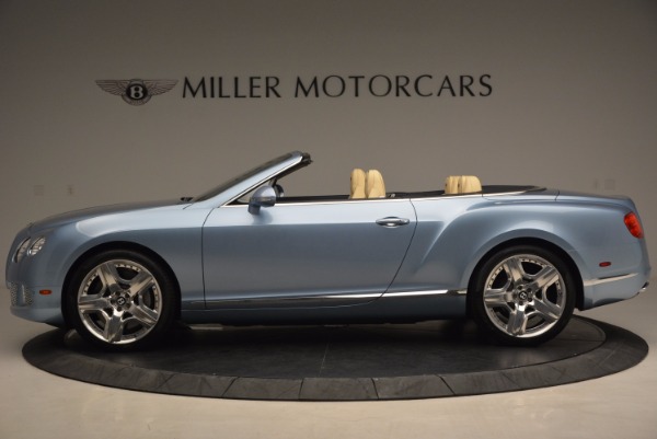 Used 2012 Bentley Continental GTC W12 for sale Sold at Maserati of Greenwich in Greenwich CT 06830 3