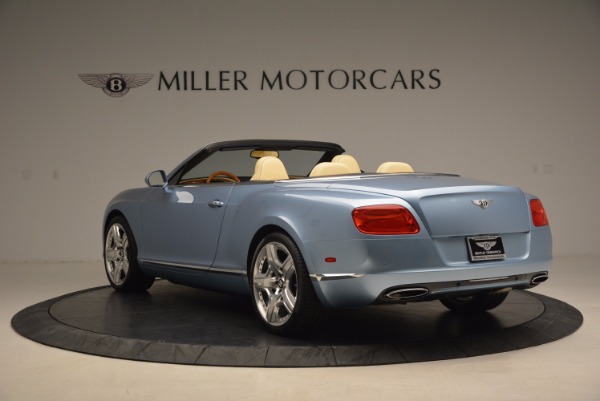 Used 2012 Bentley Continental GTC W12 for sale Sold at Maserati of Greenwich in Greenwich CT 06830 5