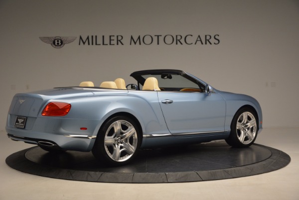 Used 2012 Bentley Continental GTC W12 for sale Sold at Maserati of Greenwich in Greenwich CT 06830 8