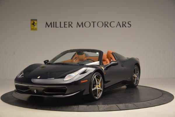 Used 2015 Ferrari 458 Spider for sale Sold at Maserati of Greenwich in Greenwich CT 06830 1
