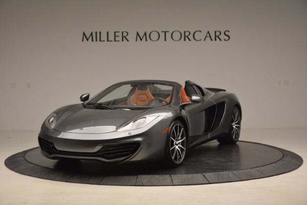 Used 2014 McLaren MP4-12C SPIDER Convertible for sale Sold at Maserati of Greenwich in Greenwich CT 06830 2