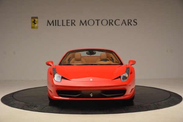 Used 2012 Ferrari 458 Spider for sale Sold at Maserati of Greenwich in Greenwich CT 06830 12