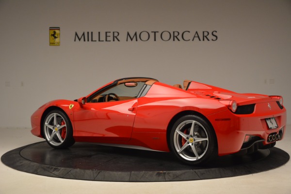 Used 2012 Ferrari 458 Spider for sale Sold at Maserati of Greenwich in Greenwich CT 06830 4