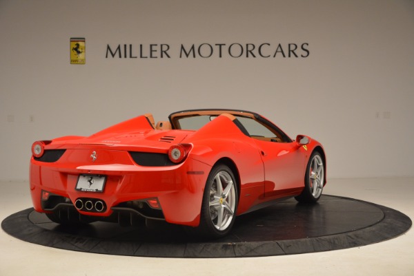 Used 2012 Ferrari 458 Spider for sale Sold at Maserati of Greenwich in Greenwich CT 06830 7
