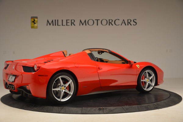 Used 2012 Ferrari 458 Spider for sale Sold at Maserati of Greenwich in Greenwich CT 06830 8