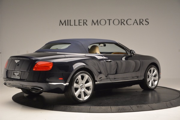 Used 2012 Bentley Continental GTC for sale Sold at Maserati of Greenwich in Greenwich CT 06830 21