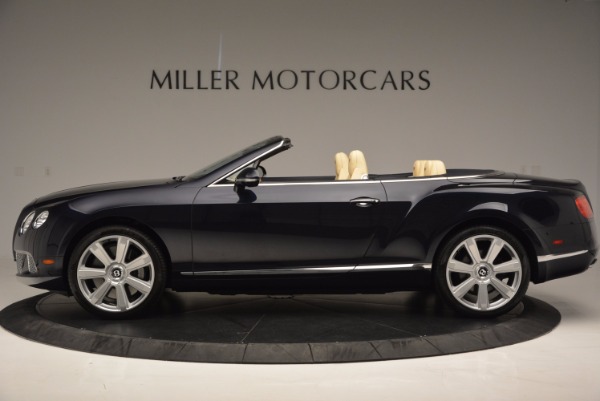 Used 2012 Bentley Continental GTC for sale Sold at Maserati of Greenwich in Greenwich CT 06830 3