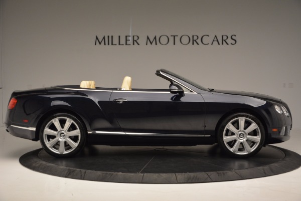 Used 2012 Bentley Continental GTC for sale Sold at Maserati of Greenwich in Greenwich CT 06830 9