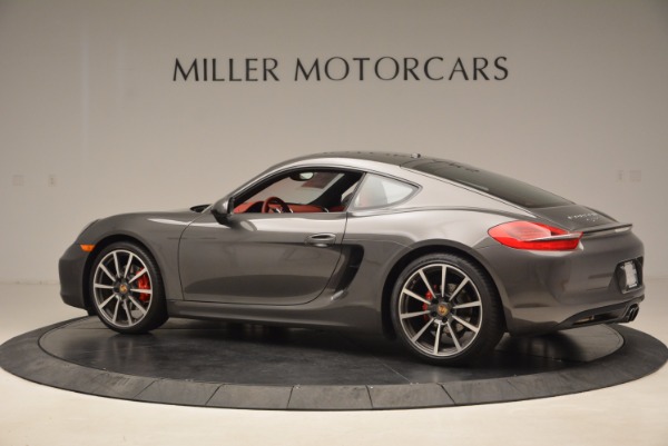 Used 2014 Porsche Cayman S S for sale Sold at Maserati of Greenwich in Greenwich CT 06830 4