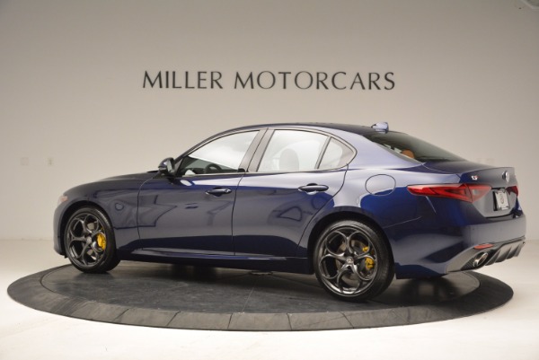 New 2018 Alfa Romeo Giulia Ti Sport Q4 for sale Sold at Maserati of Greenwich in Greenwich CT 06830 4