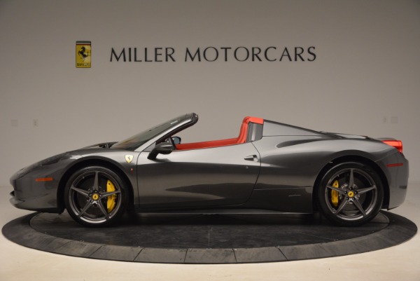 Used 2014 Ferrari 458 Spider for sale Sold at Maserati of Greenwich in Greenwich CT 06830 3