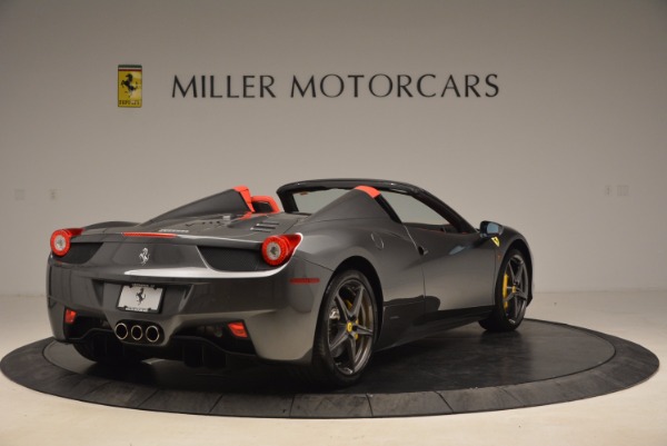 Used 2014 Ferrari 458 Spider for sale Sold at Maserati of Greenwich in Greenwich CT 06830 7