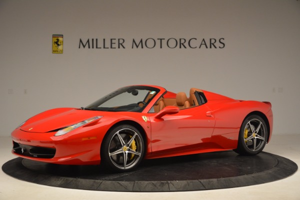 Used 2013 Ferrari 458 Spider for sale Sold at Maserati of Greenwich in Greenwich CT 06830 2