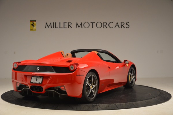 Used 2013 Ferrari 458 Spider for sale Sold at Maserati of Greenwich in Greenwich CT 06830 7