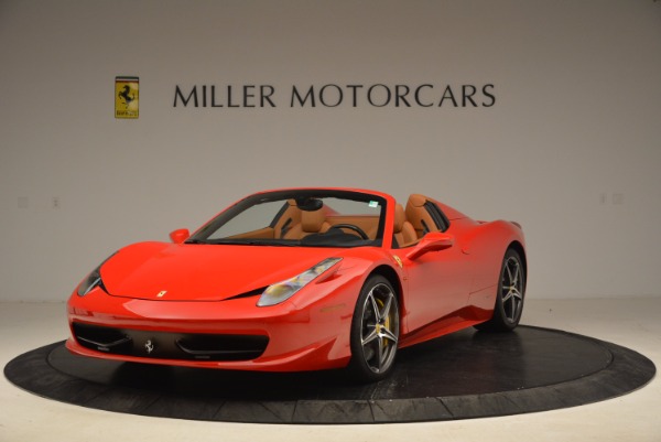 Used 2013 Ferrari 458 Spider for sale Sold at Maserati of Greenwich in Greenwich CT 06830 1