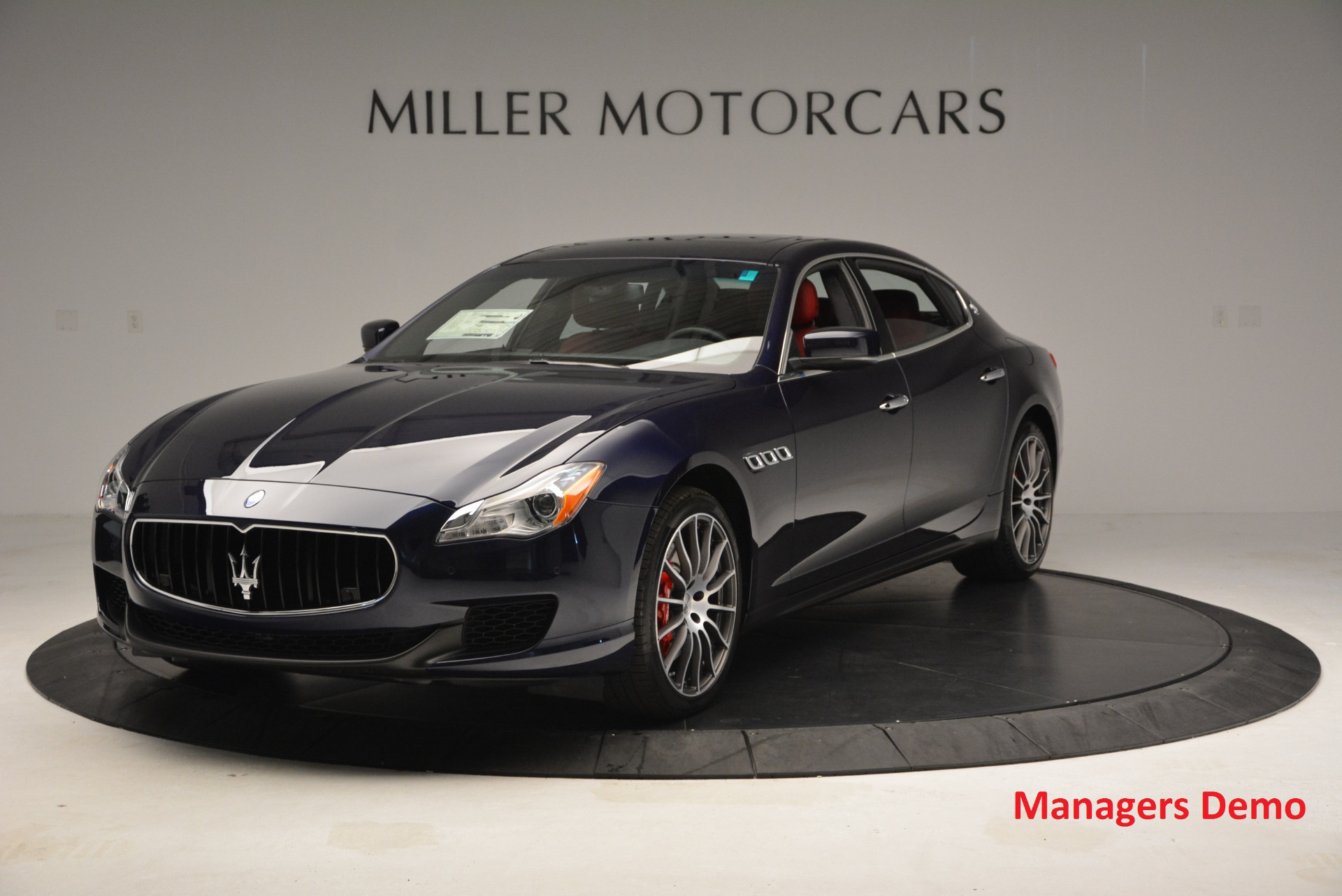 New 2016 Maserati Quattroporte S Q4 ******* DEALERS DEMO for sale Sold at Maserati of Greenwich in Greenwich CT 06830 1