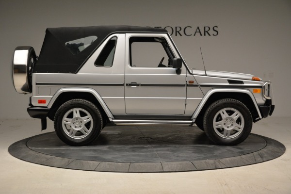 Used 1999 Mercedes Benz G500 Cabriolet for sale Sold at Maserati of Greenwich in Greenwich CT 06830 18