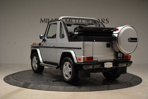 Used 1999 Mercedes Benz G500 Cabriolet for sale Sold at Maserati of Greenwich in Greenwich CT 06830 5