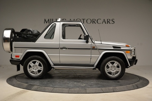Used 1999 Mercedes Benz G500 Cabriolet for sale Sold at Maserati of Greenwich in Greenwich CT 06830 9