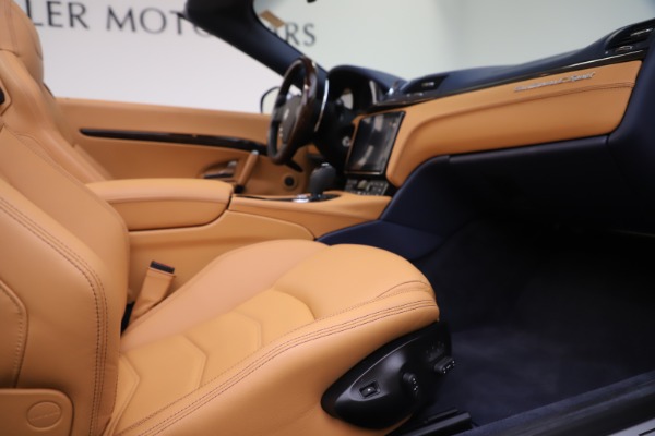 Used 2018 Maserati GranTurismo Sport Convertible for sale Sold at Maserati of Greenwich in Greenwich CT 06830 27