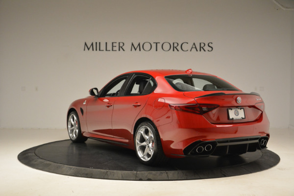 New 2018 Alfa Romeo Giulia Quadrifoglio for sale Sold at Maserati of Greenwich in Greenwich CT 06830 5