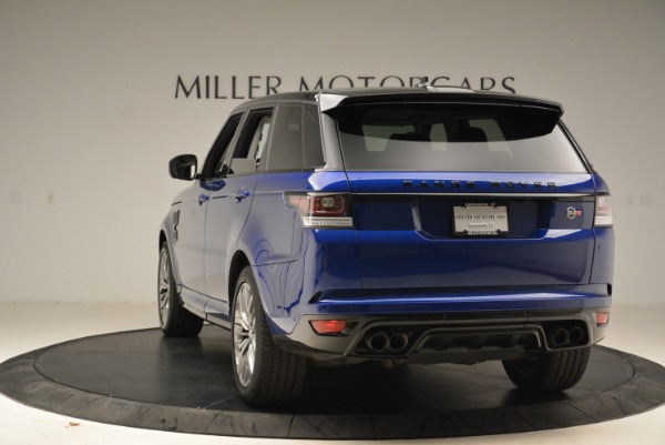 Used 2015 Land Rover Range Rover Sport SVR for sale Sold at Maserati of Greenwich in Greenwich CT 06830 5