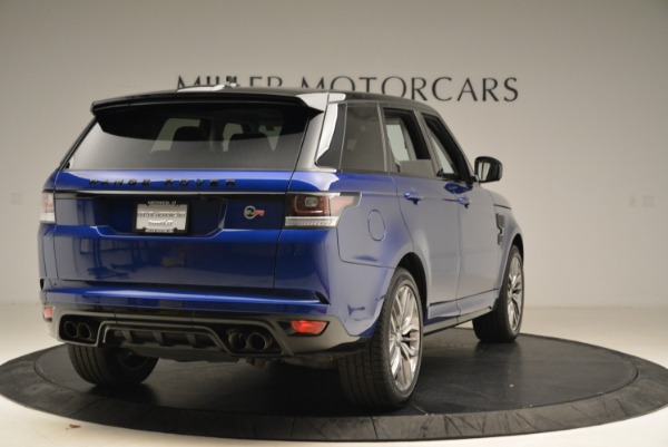 Used 2015 Land Rover Range Rover Sport SVR for sale Sold at Maserati of Greenwich in Greenwich CT 06830 7