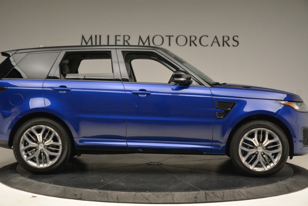 Used 2015 Land Rover Range Rover Sport SVR for sale Sold at Maserati of Greenwich in Greenwich CT 06830 9