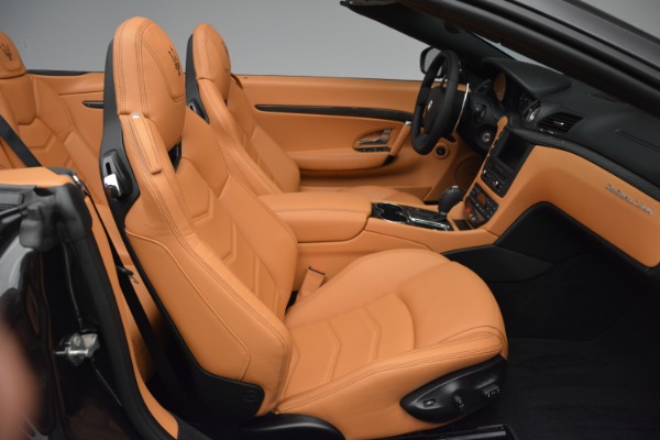 Used 2015 Maserati GranTurismo Sport Convertible for sale Sold at Maserati of Greenwich in Greenwich CT 06830 24