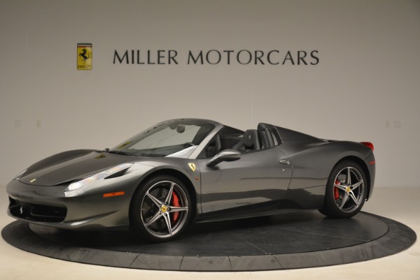 Used 2013 Ferrari 458 Spider for sale Sold at Maserati of Greenwich in Greenwich CT 06830 2