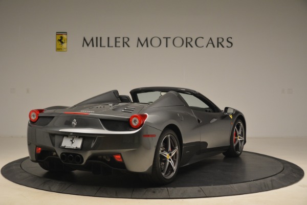 Used 2013 Ferrari 458 Spider for sale Sold at Maserati of Greenwich in Greenwich CT 06830 7