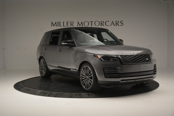Used 2018 Land Rover Range Rover Supercharged LWB for sale Sold at Maserati of Greenwich in Greenwich CT 06830 11