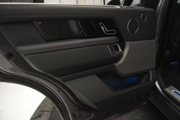 Used 2018 Land Rover Range Rover Supercharged LWB for sale Sold at Maserati of Greenwich in Greenwich CT 06830 22