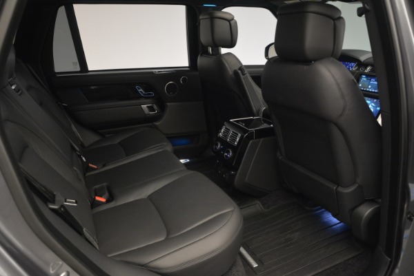 Used 2018 Land Rover Range Rover Supercharged LWB for sale Sold at Maserati of Greenwich in Greenwich CT 06830 26