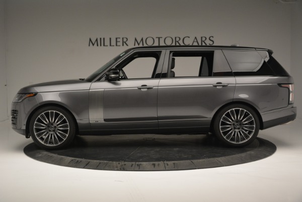 Used 2018 Land Rover Range Rover Supercharged LWB for sale Sold at Maserati of Greenwich in Greenwich CT 06830 3