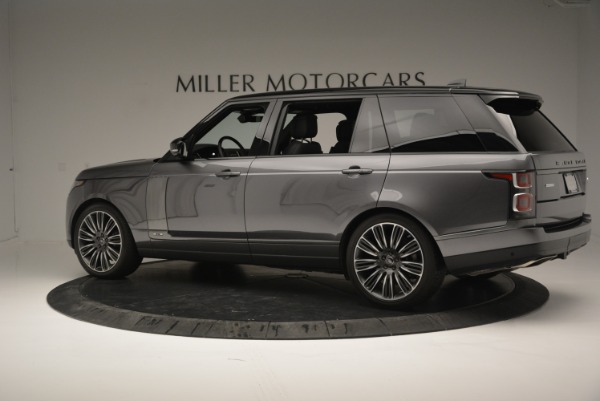 Used 2018 Land Rover Range Rover Supercharged LWB for sale Sold at Maserati of Greenwich in Greenwich CT 06830 4