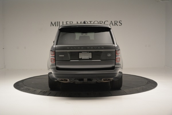 Used 2018 Land Rover Range Rover Supercharged LWB for sale Sold at Maserati of Greenwich in Greenwich CT 06830 6