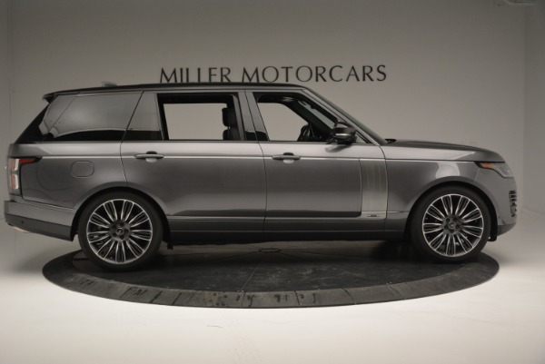 Used 2018 Land Rover Range Rover Supercharged LWB for sale Sold at Maserati of Greenwich in Greenwich CT 06830 9