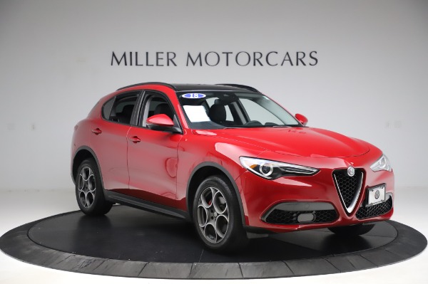 Used 2018 Alfa Romeo Stelvio Sport Q4 for sale Sold at Maserati of Greenwich in Greenwich CT 06830 11