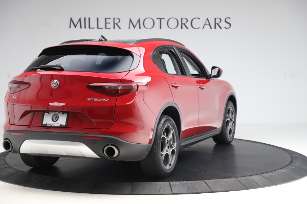 Used 2018 Alfa Romeo Stelvio Sport Q4 for sale Sold at Maserati of Greenwich in Greenwich CT 06830 7