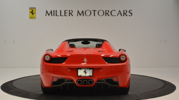 Used 2015 Ferrari 458 Spider for sale Sold at Maserati of Greenwich in Greenwich CT 06830 7