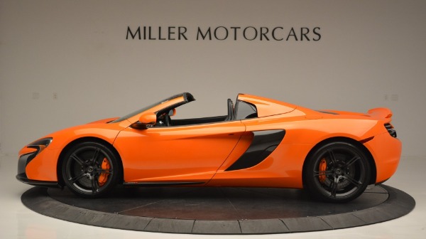 Used 2015 McLaren 650S Spider Convertible for sale Sold at Maserati of Greenwich in Greenwich CT 06830 3