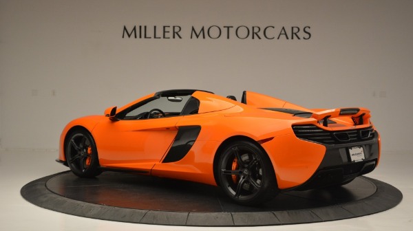 Used 2015 McLaren 650S Spider Convertible for sale Sold at Maserati of Greenwich in Greenwich CT 06830 4