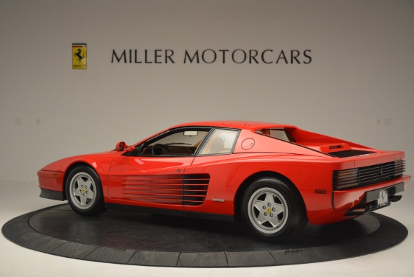 Used 1990 Ferrari Testarossa for sale Sold at Maserati of Greenwich in Greenwich CT 06830 4