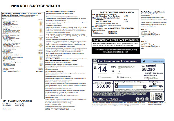 Used 2018 Rolls-Royce Wraith for sale Sold at Maserati of Greenwich in Greenwich CT 06830 24