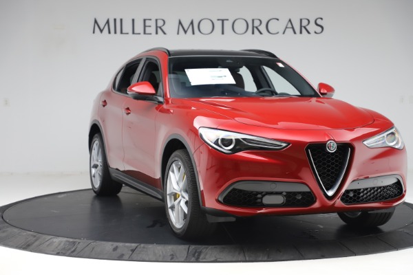 New 2019 Alfa Romeo Stelvio Ti Sport Q4 for sale Sold at Maserati of Greenwich in Greenwich CT 06830 11