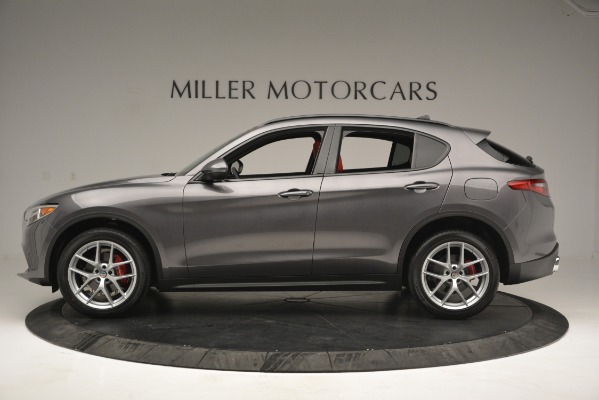 New 2019 Alfa Romeo Stelvio Sport Q4 for sale Sold at Maserati of Greenwich in Greenwich CT 06830 3