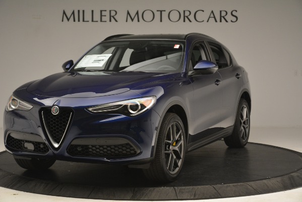 New 2019 Alfa Romeo Stelvio Sport Q4 for sale Sold at Maserati of Greenwich in Greenwich CT 06830 1