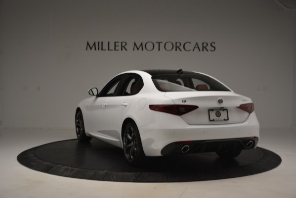 New 2019 Alfa Romeo Giulia Ti Sport Q4 for sale Sold at Maserati of Greenwich in Greenwich CT 06830 5