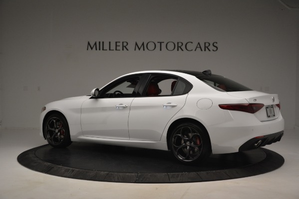 New 2019 Alfa Romeo Giulia Ti Sport Q4 for sale Sold at Maserati of Greenwich in Greenwich CT 06830 4